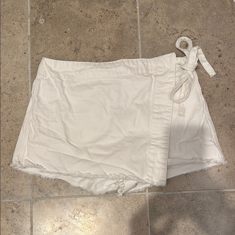 Free People we the free Emmy denim skort white